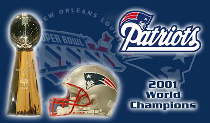 Super Bowl history: Patriots win first title by upsetting Rams in Super Bowl  36 - Pats Pulpit